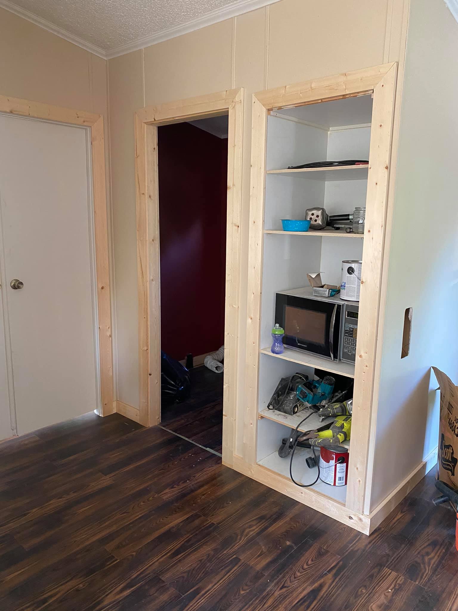 Custom Built-In Shelving