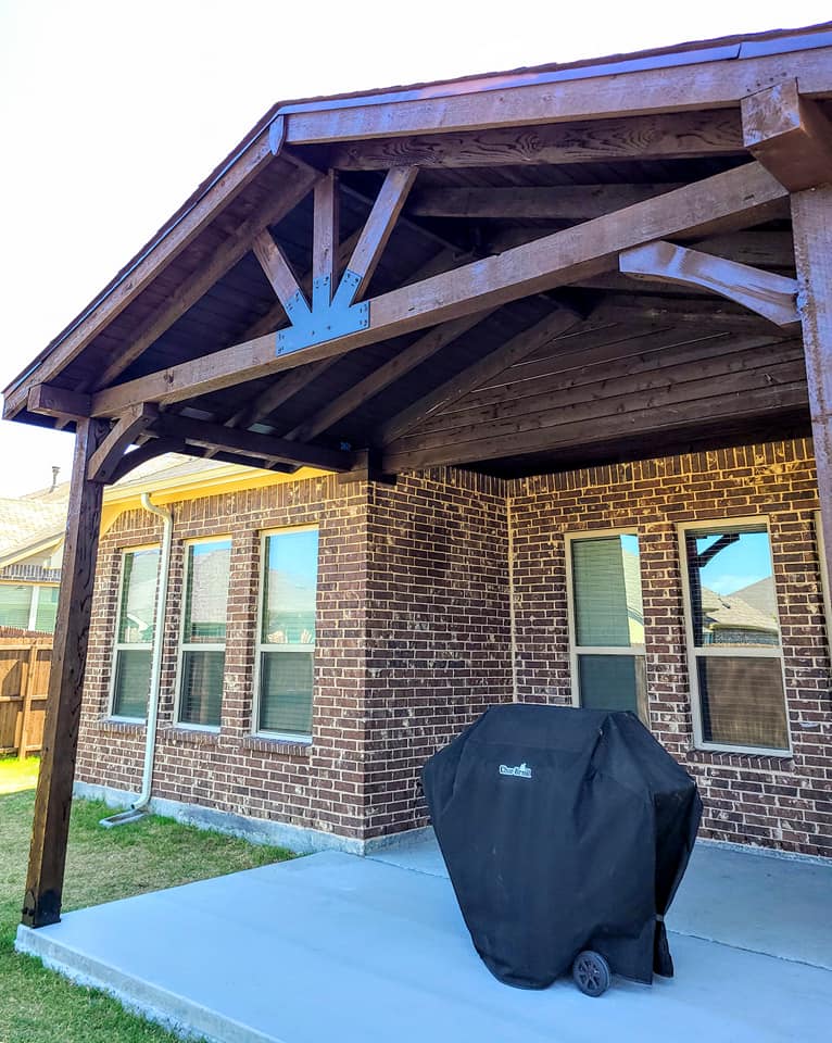 Gable Patio - Front View