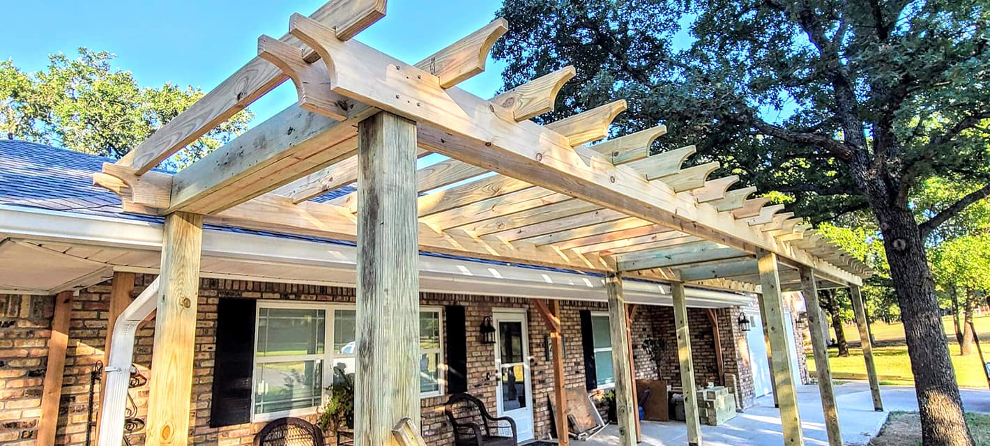 Decorative Pergola Rafter Tails