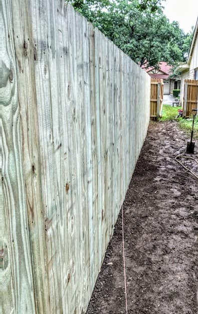 Side-Yard Privacy Fence