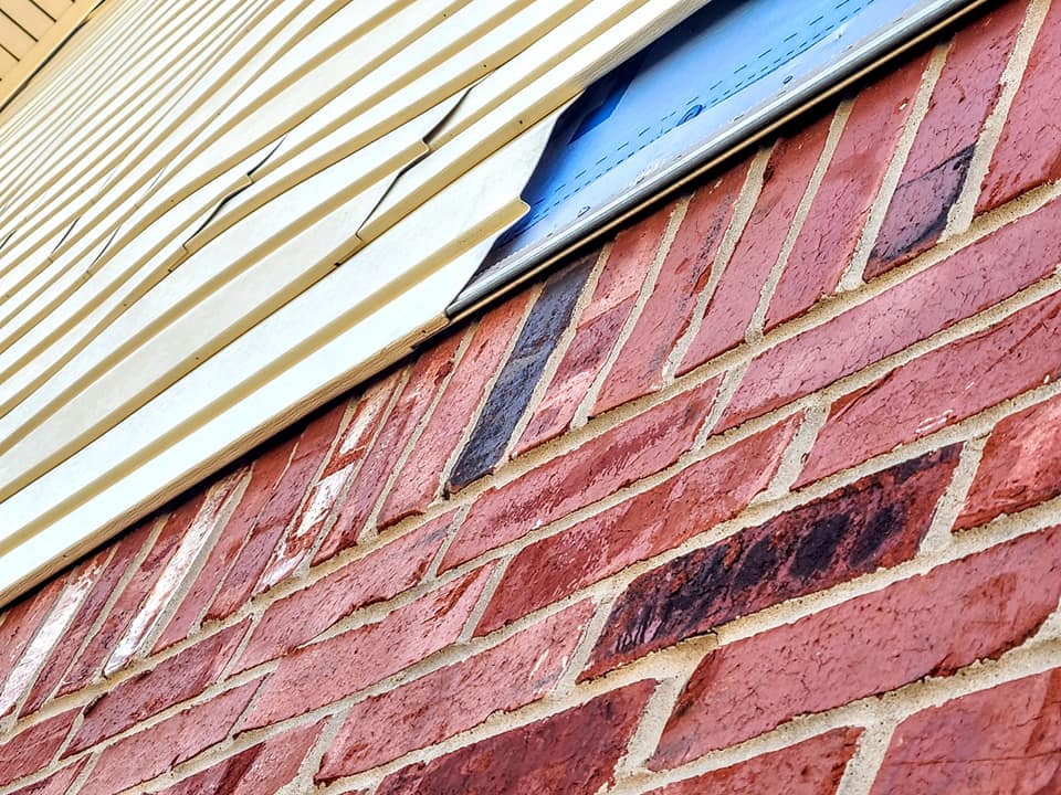 Siding & Brick Detail