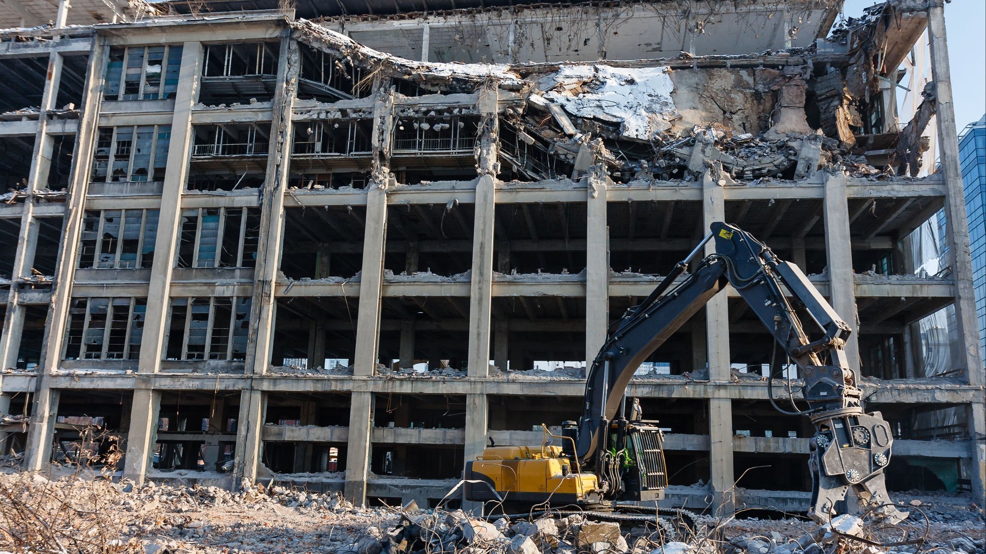 Commercial Demolition - MartinBuilt LLC demolition services North Texas