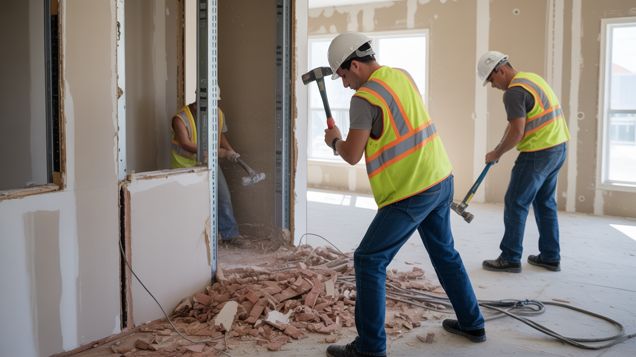 Interior & Selective Demolition - MartinBuilt LLC demolition services North Texas